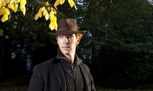 Prince-in-waiting: Benedict Cumberbatch photographed in Stanhope Gardens, London.