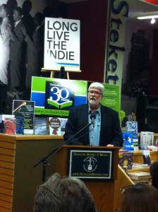 Dave Cope speaking at Schuler's Bookstore, Grand Rapids, 2012